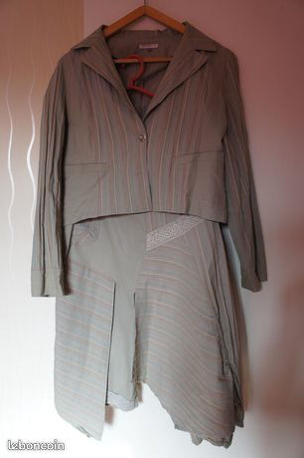 ensemble jupe et veste taille 42/44 PATRICE BREAL Vtements