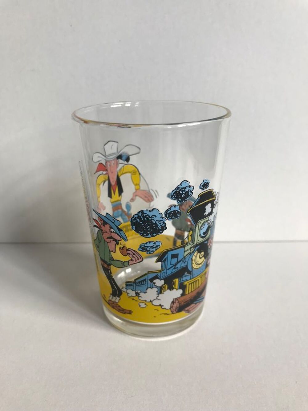 Ancien verre Lucky Luke, Amora Cuisine