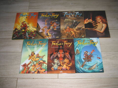 lot 7 bd TROLLS de TROY 1+2+3+4+8+9+26 SOLEIL  50 C�zy (89)