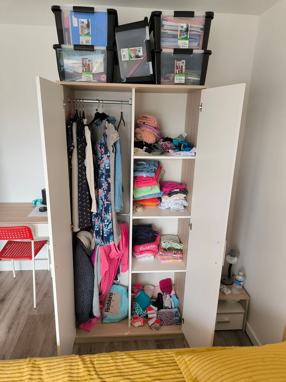 ensemble chambre &agrave; coucher 90 x 190 Mobilier enfants