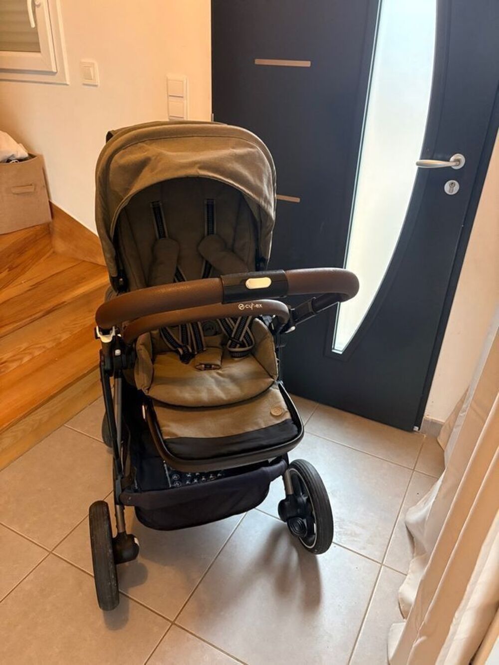 Poussette double marque Cybex gazelle S Pu�riculture