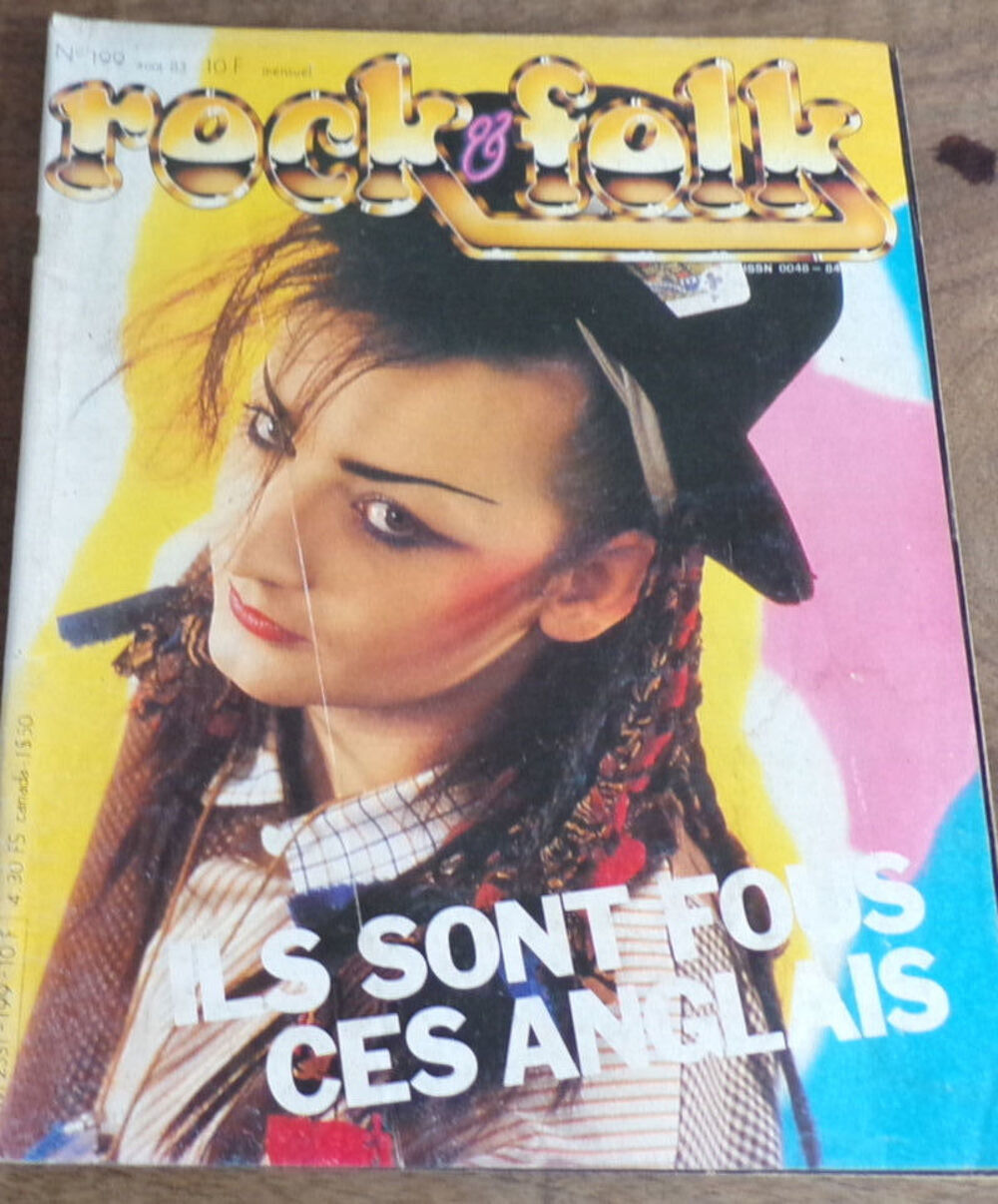 Rock &amp; Folk revue n&deg; 199 Boy George Livres et BD