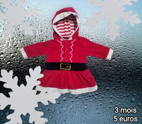 vtements Nol fille 3 mois 5 Forbach (57)