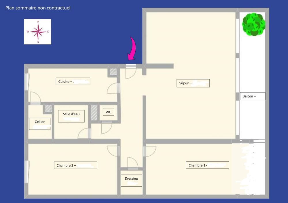 Appartement 4 pièces 88 m² · à Échirolles · 88 m² · 132 000 €