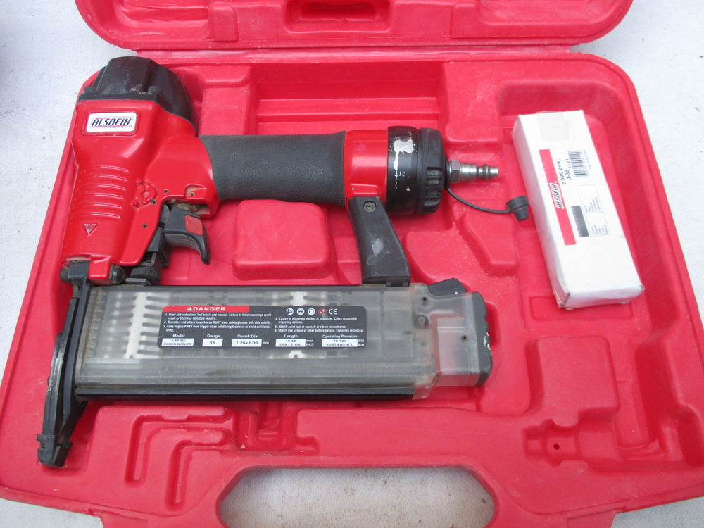 ALSAFIX - Compresseur + cloueur Bricolage