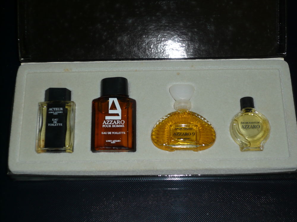 Miniatures Azzaro en coffret 