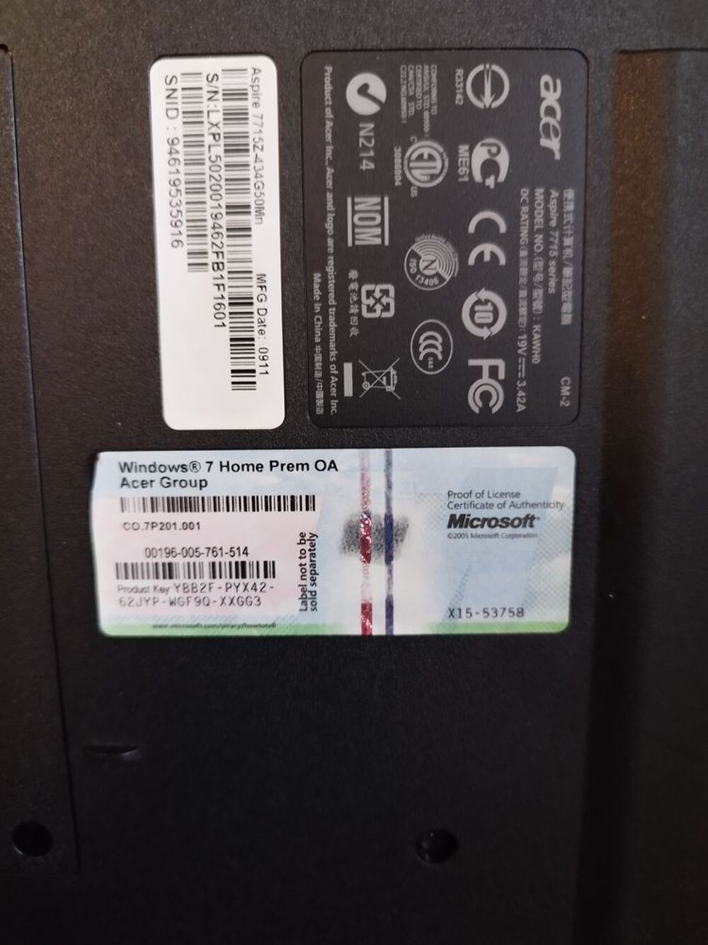 Ordinateur portable &eacute;cran 16:9 Matériel informatique