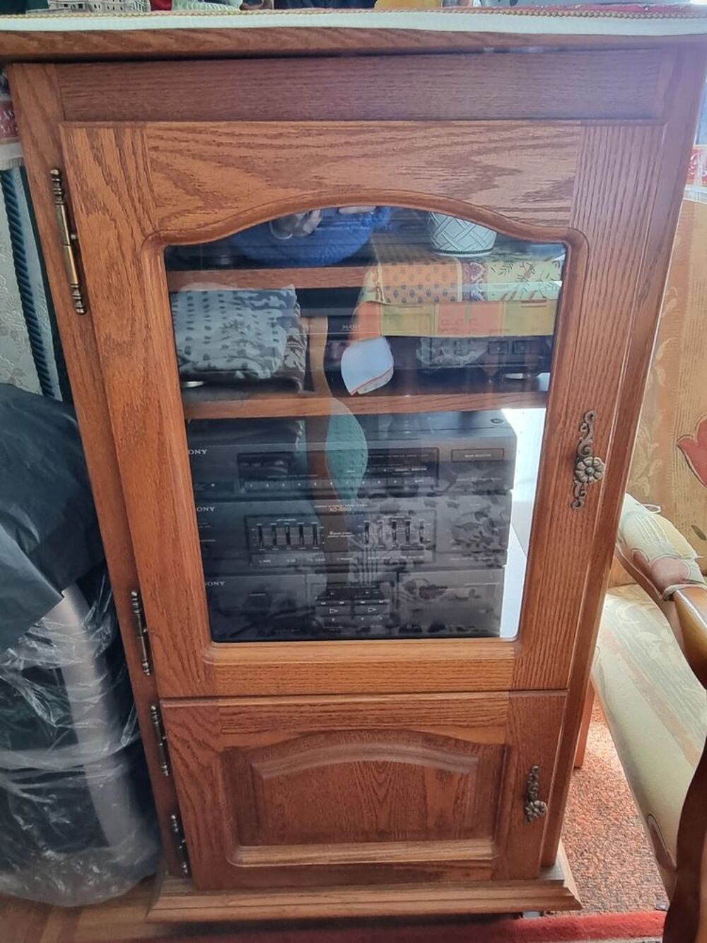 Meuble HiFi vitrine Meubles