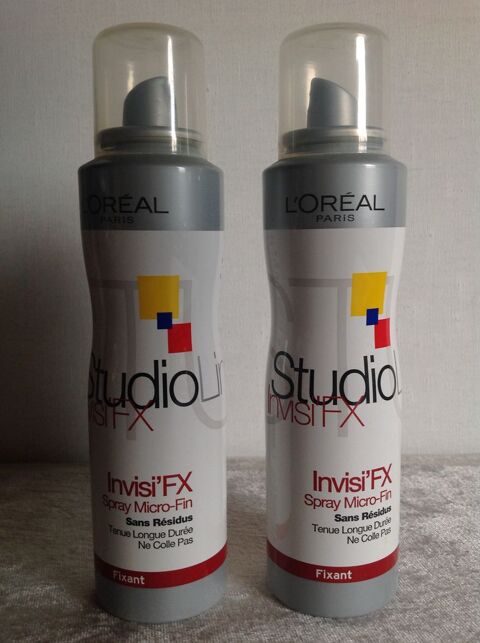 2 BOMBES L'OR�AL STUDIO LINE FIXANT 150ml 4 Tr�gunc (29)