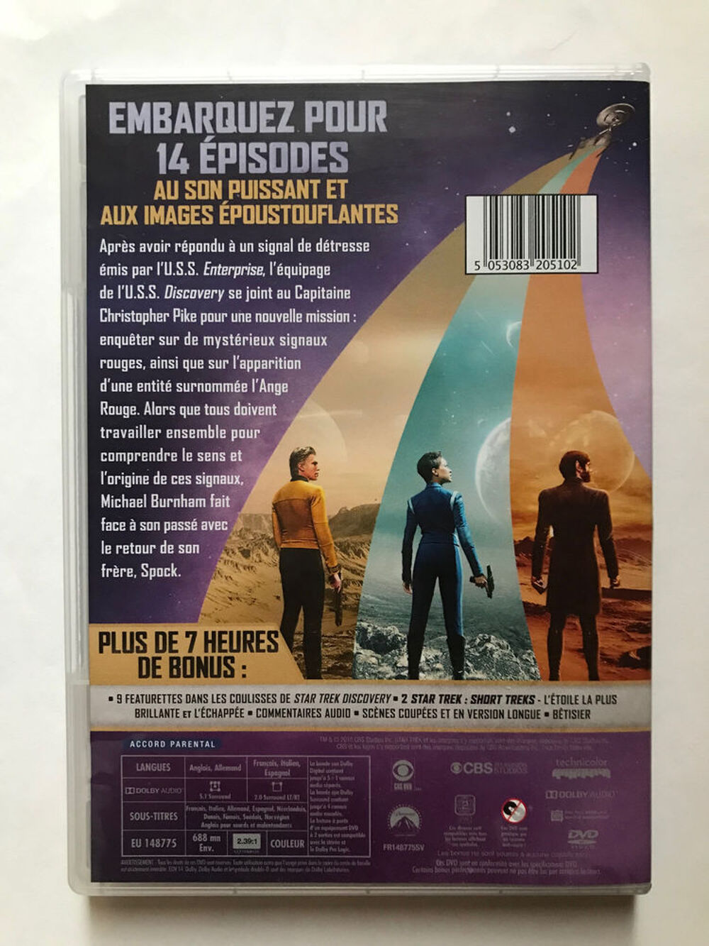 Coffret DVD Star Trek Discovery (saison 2) DVD et blu-ray