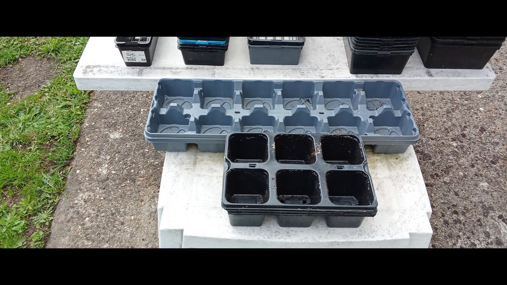 GROS LOT DE BARQUETTES POUR POTS SEMIS Jardin