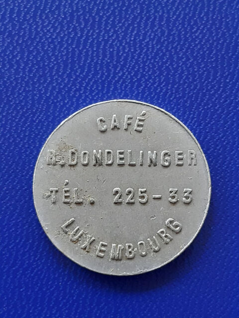 1959 Luxembourg jeton caf� Dondelinger 15 Prats-de-Mollo-la-Preste (66)