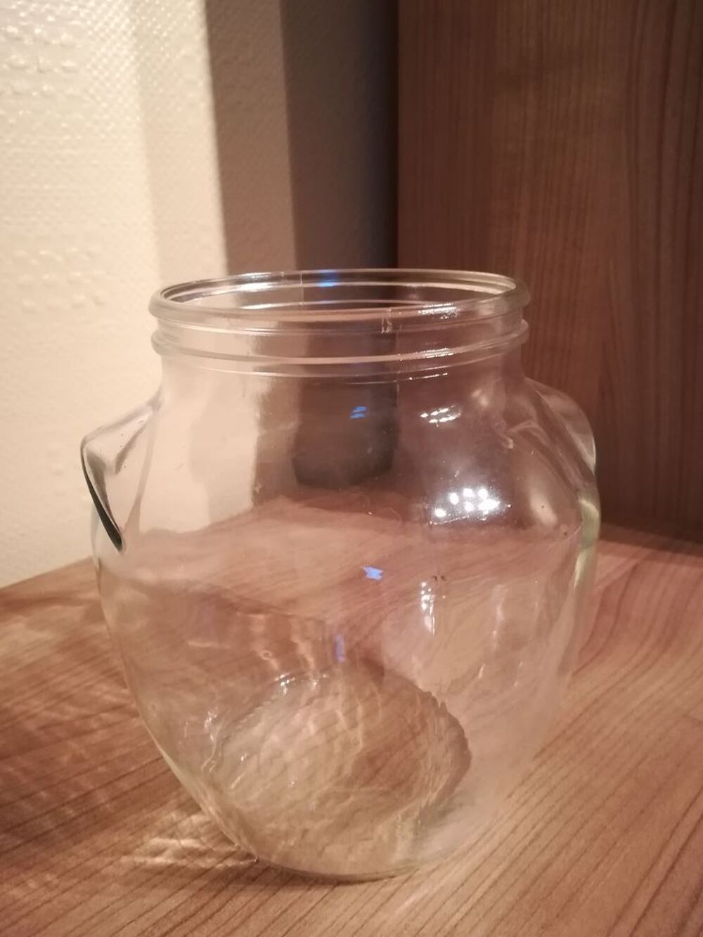 VASE VERRE TRANSPARENT OU AUTRE UTILISATION 
Décoration