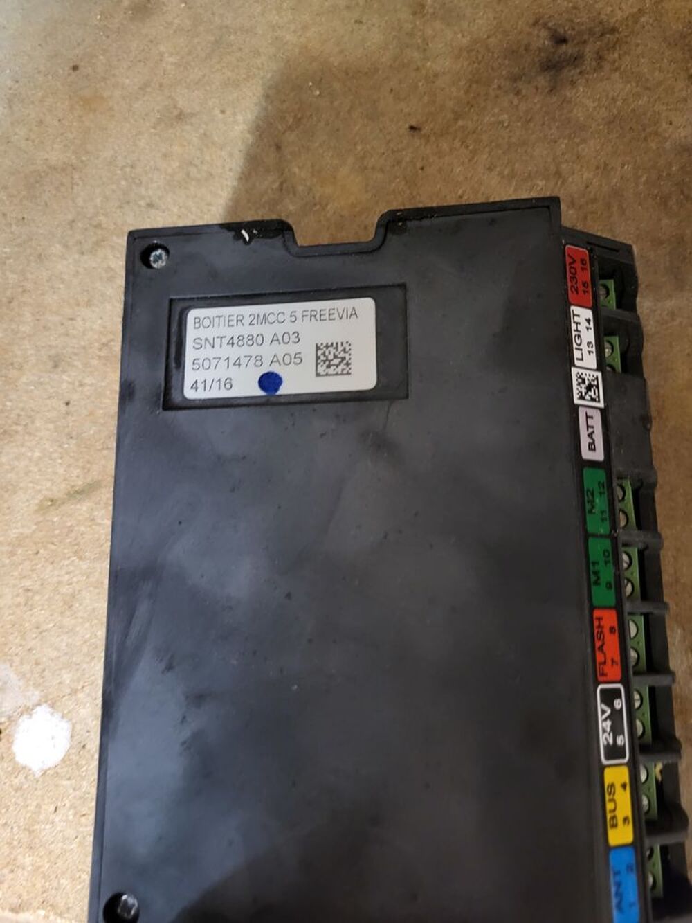 Boitier &eacute;lectronique RTS (bus) Bricolage