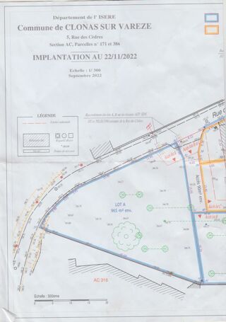  Terrain � vendre 969 m�