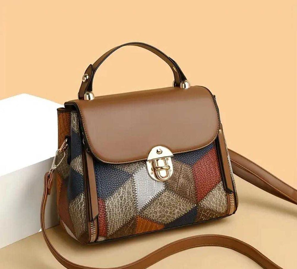 Sac &agrave; main pour femme &agrave;l&eacute;gant multicolore Maroquinerie