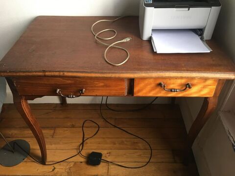 TABLE BROCANTE COULEUR ACAJOU 60 Paris 20 (75)