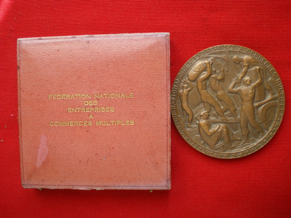 M&eacute;daille F&eacute;d&eacute;ration Entreprises &agrave; Commerces Multiples. 