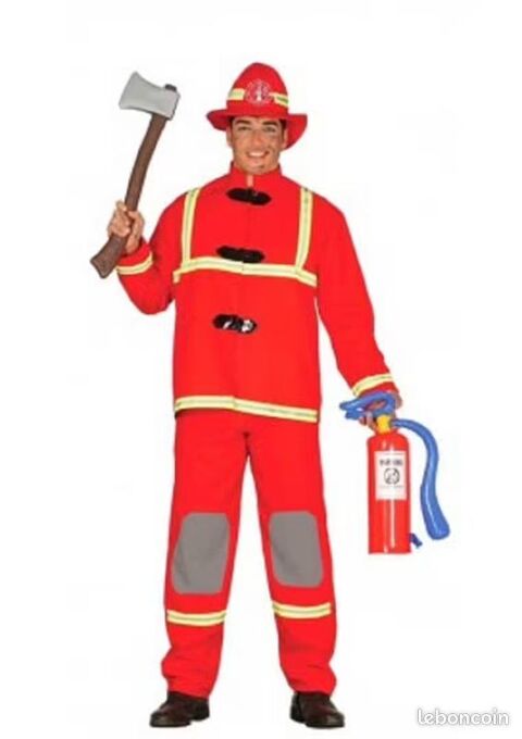 DEGUISEMENT POMPIER 'LUXE' 5/6 ans - Costume Complet
19 Saint-Zacharie (83)