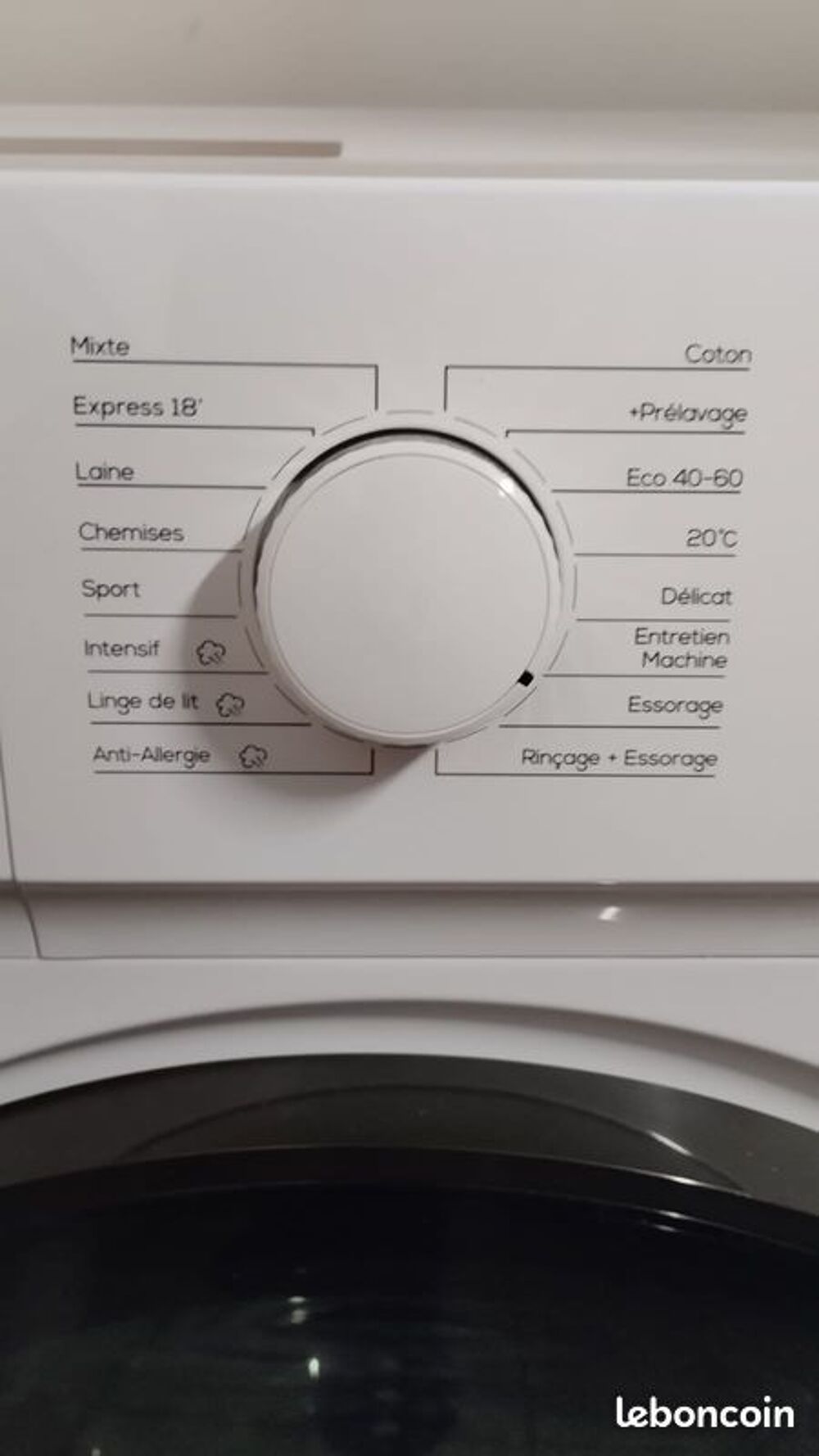 Lave linge LG 7 Kg parfait &eacute;tat Electrom�nager