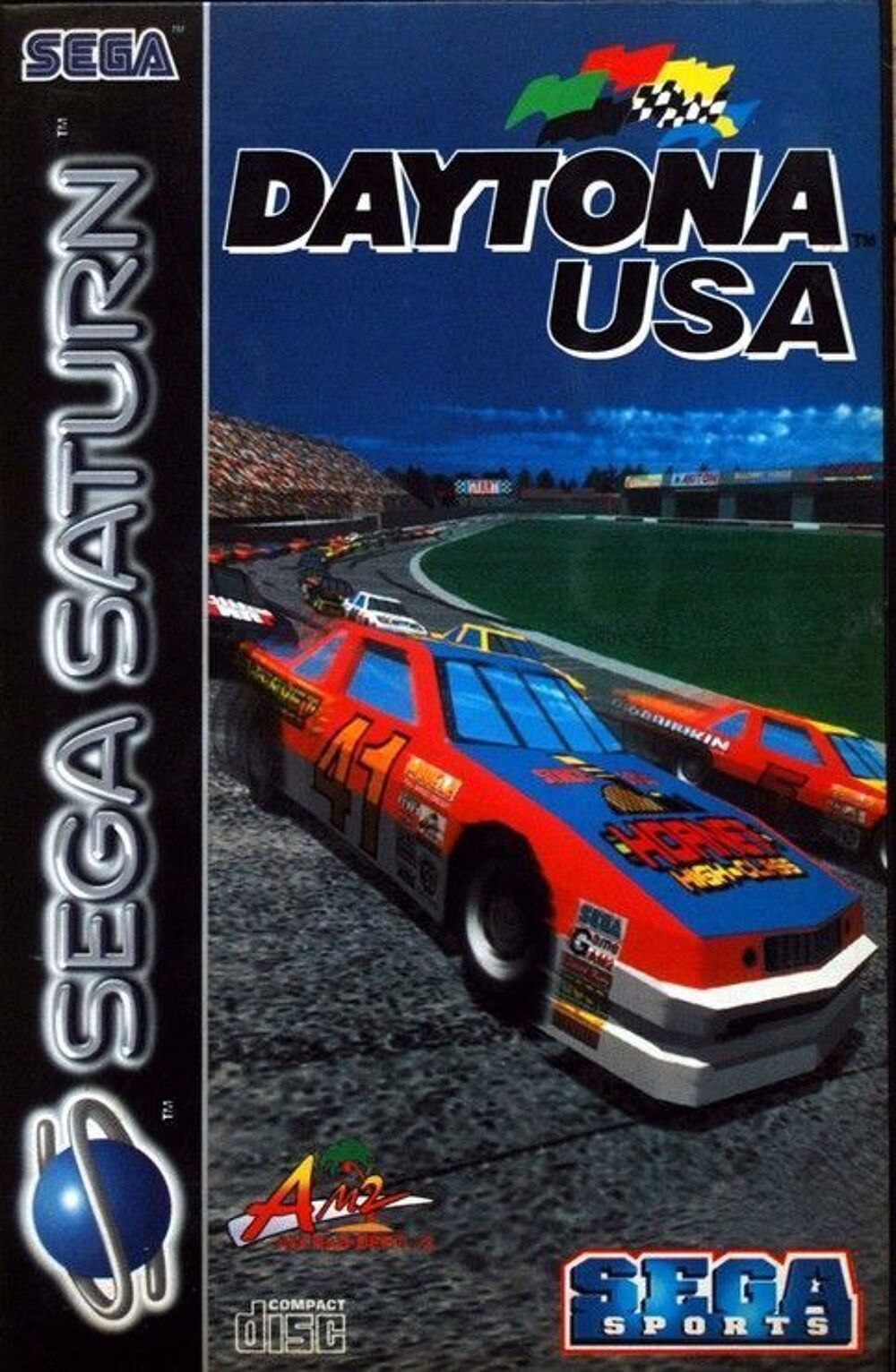 jeu Daytona USA / SEGA Saturn / PAL /1995 Consoles et jeux vidos
