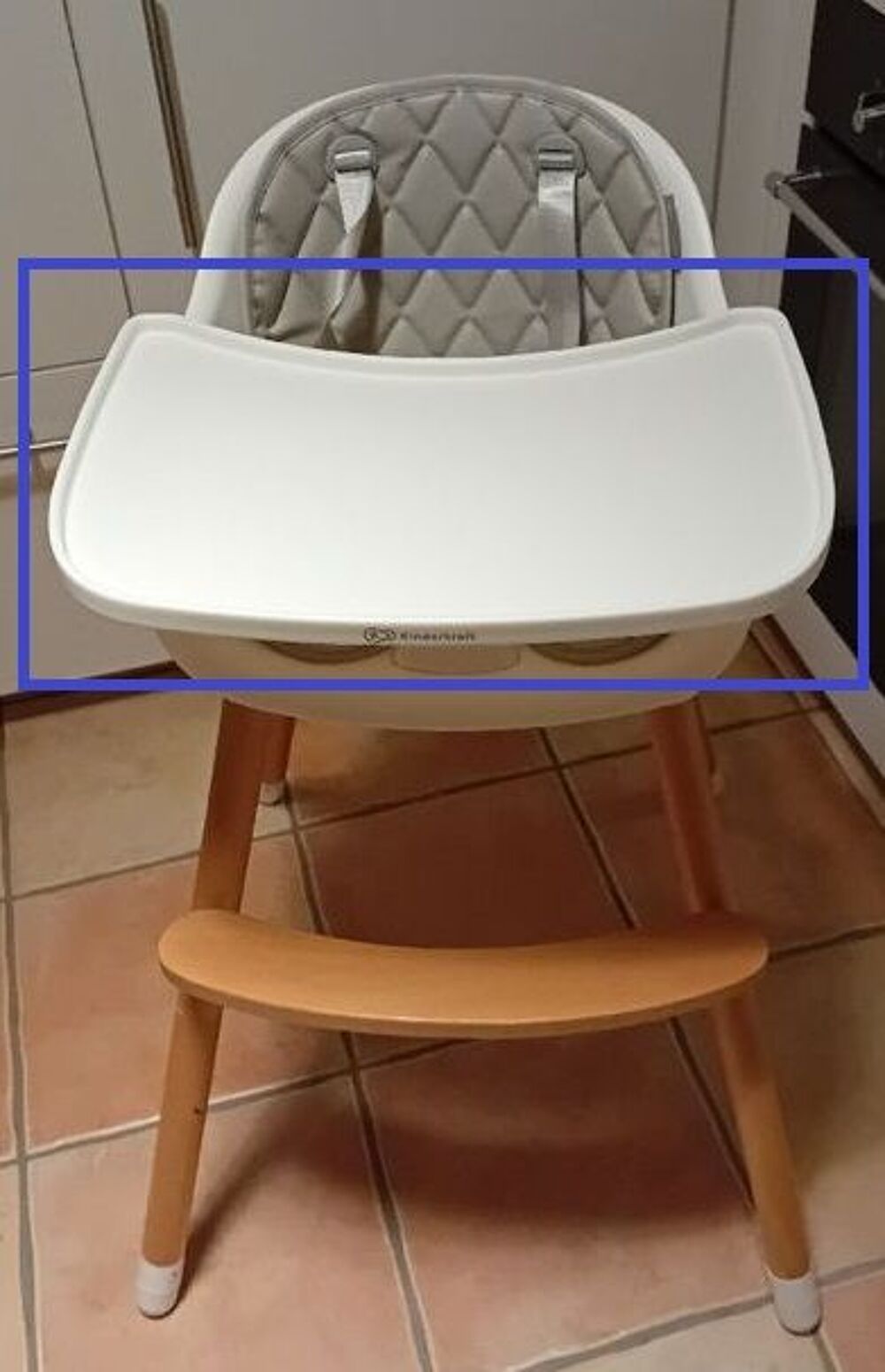 tablette chaise haute kinderkraft Puriculture