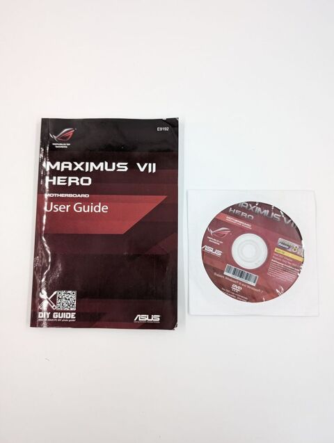 Logiciel Maximus Vii (7) Hero avec notices 8 Vulbens (74)