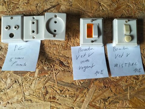 bouton et prise Mistral Legrand 5 Beauvoir (50)