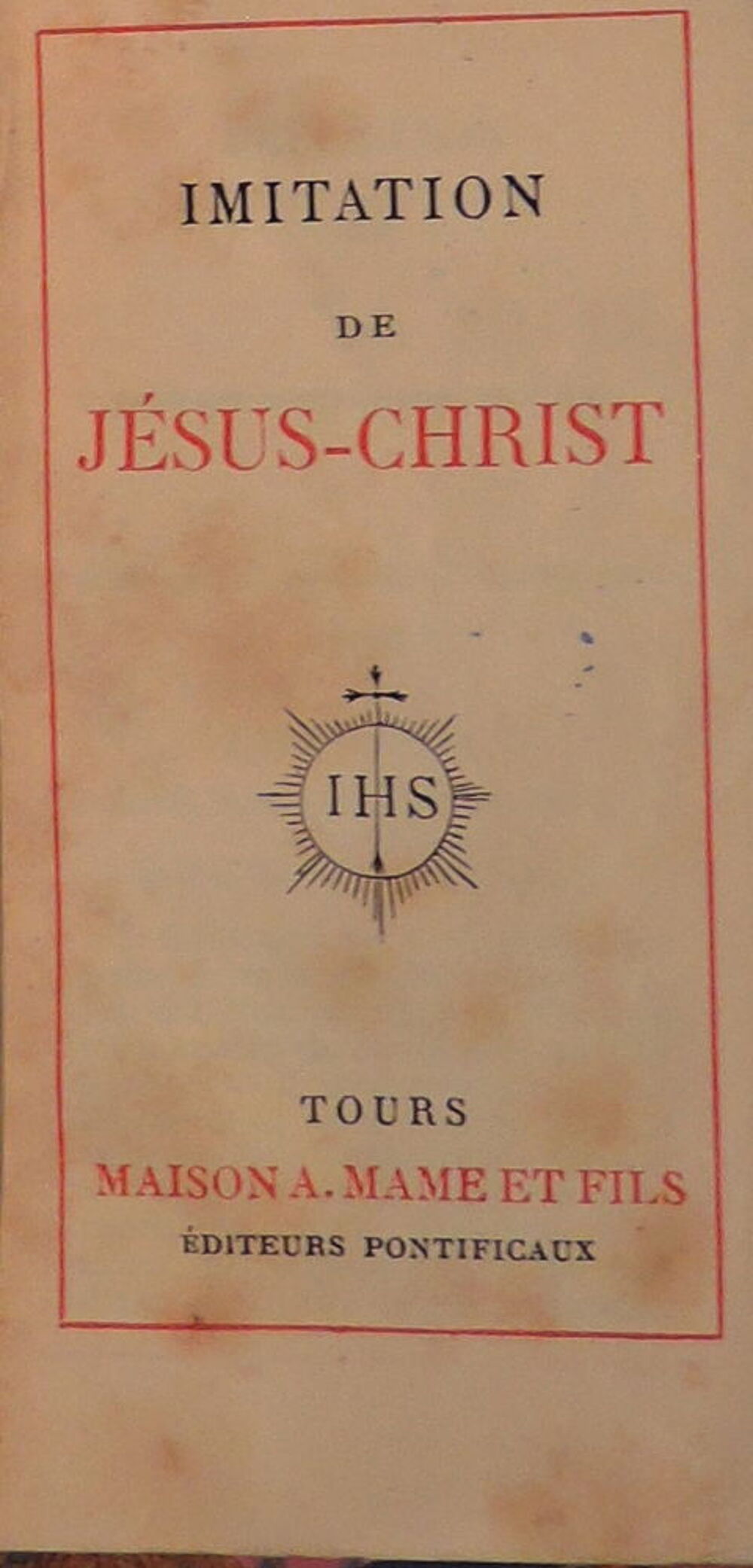 Livre ancien 