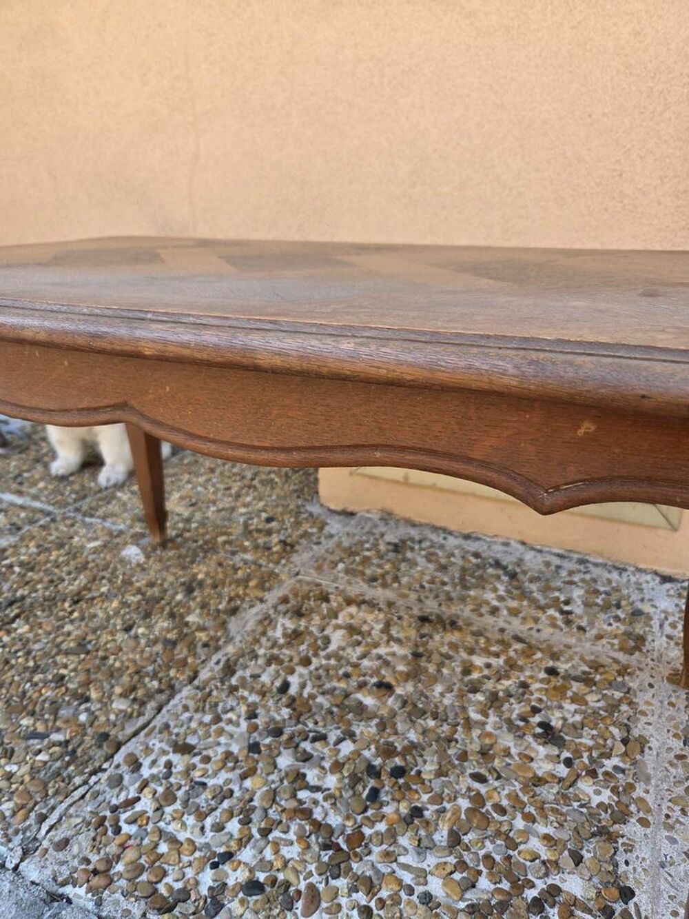 Table basse en ch&ecirc;ne Meubles