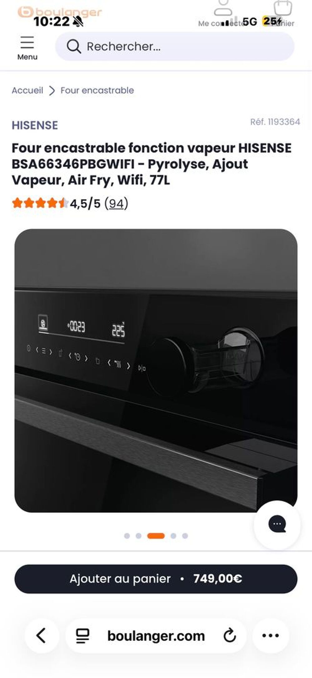 four hisense Electroménager