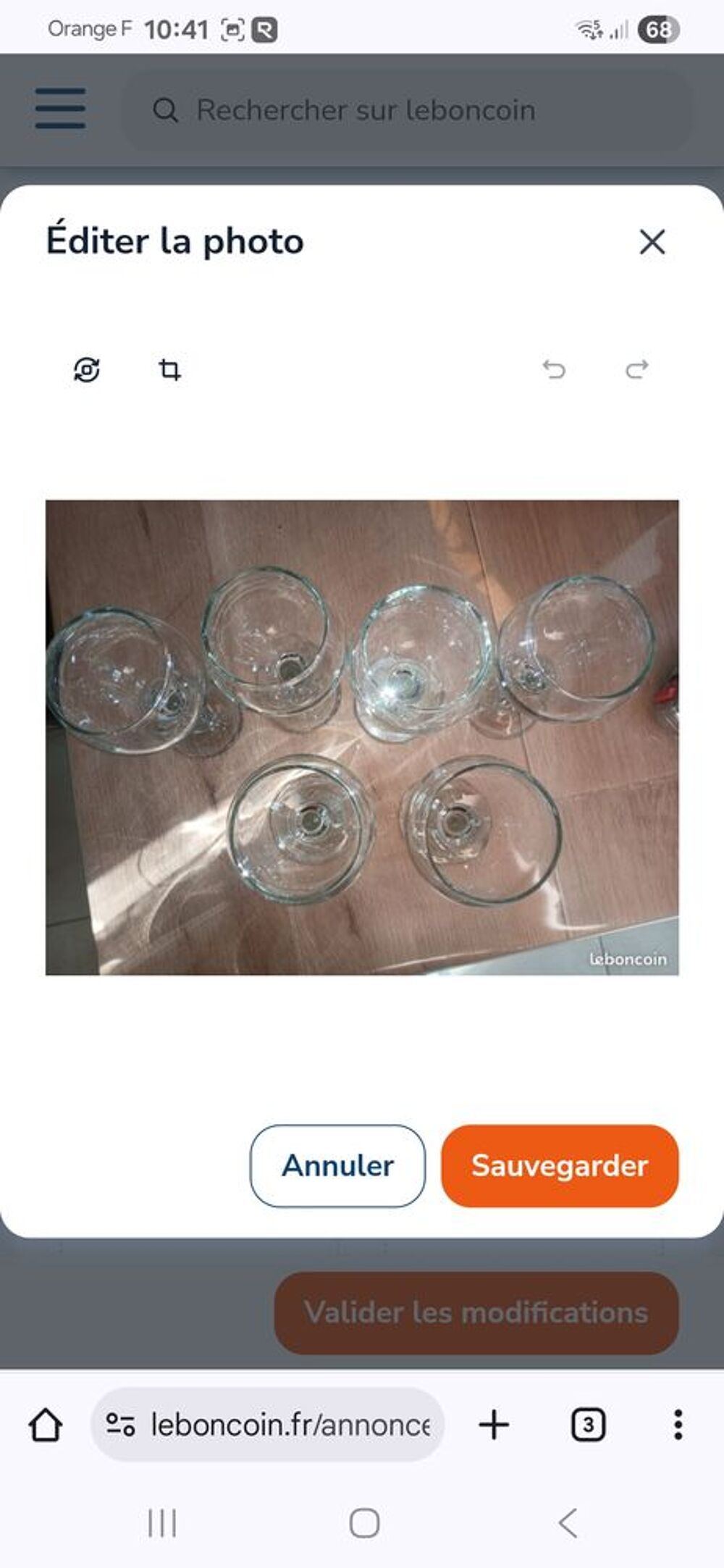 Verres a eau Décoration