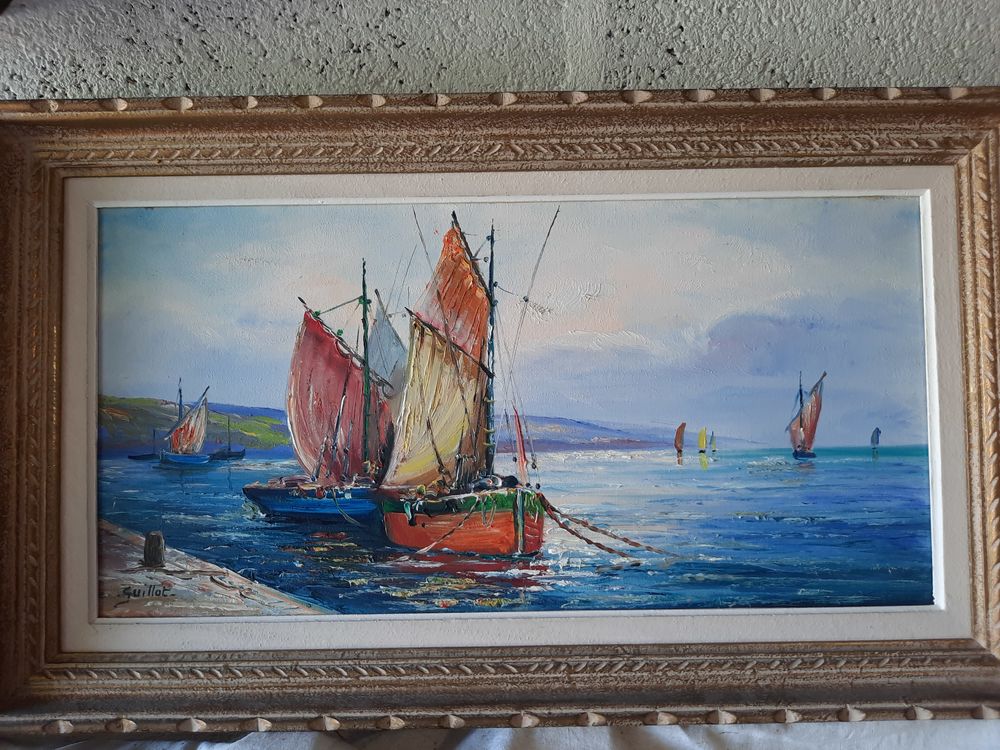 Tableau peinture &agrave; l'huile Décoration