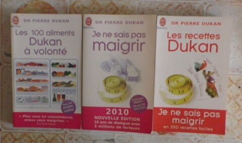 3 LIVRES DU DR PIERRE DUKAN  5 Attainville (95)