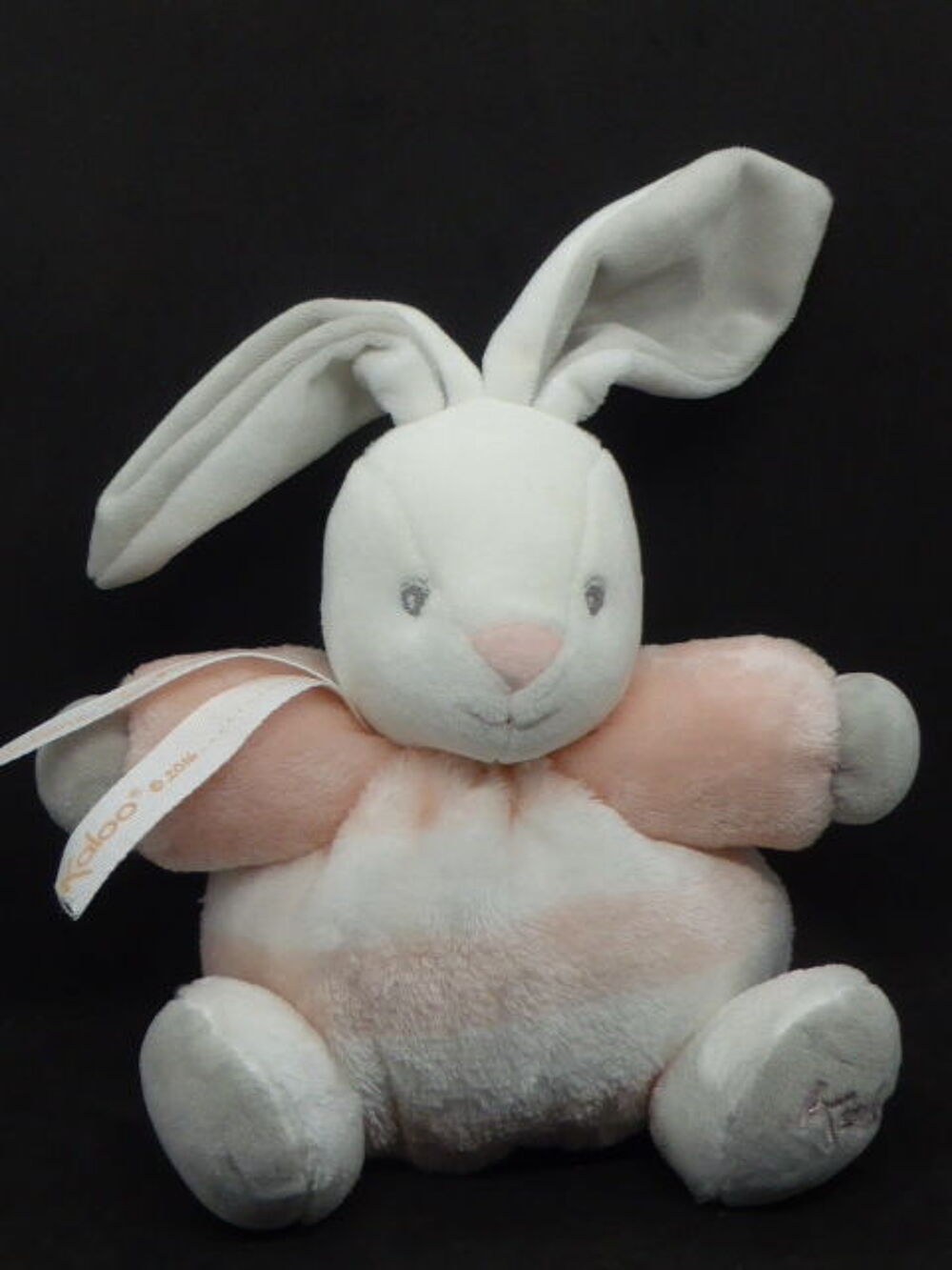 Kaloo Peluche Lapin Patapouf P&ecirc;che et Cr&egrave;me B&eacute;b&eacute; Pastel 18 c Jeux / jouets