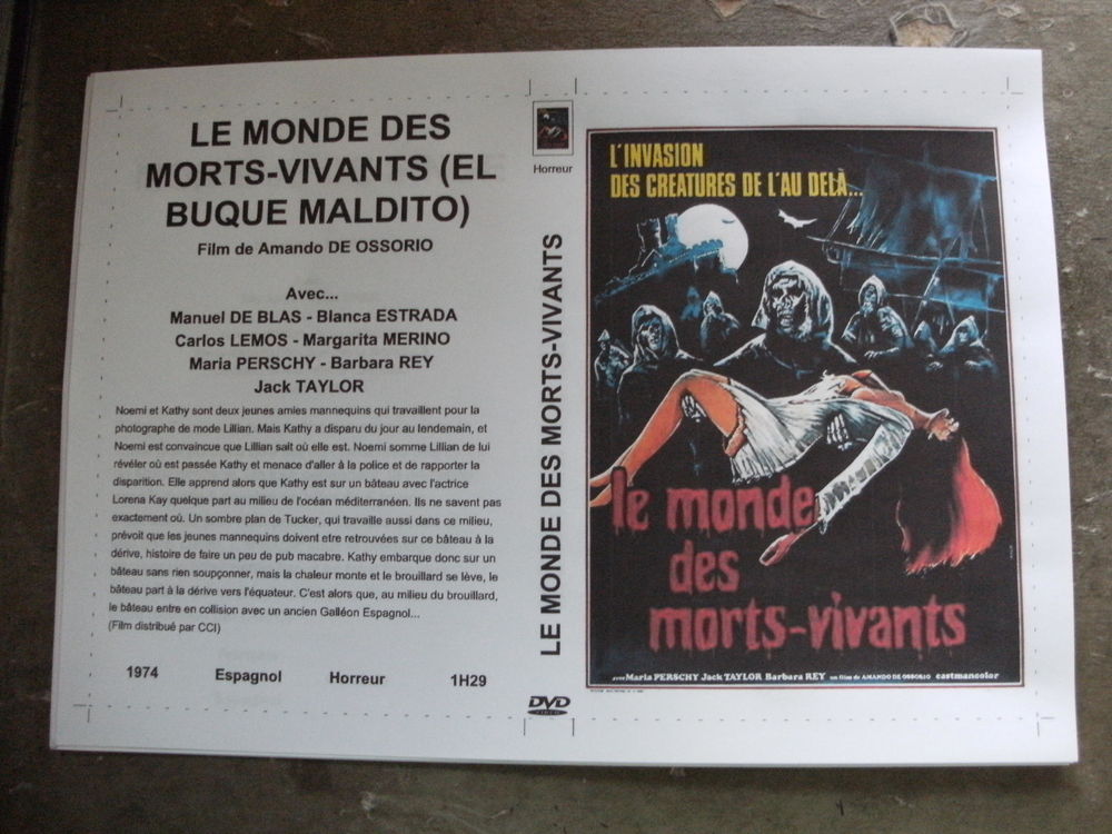 Film : " Le monde des morts-vivants " DVD et blu-ray