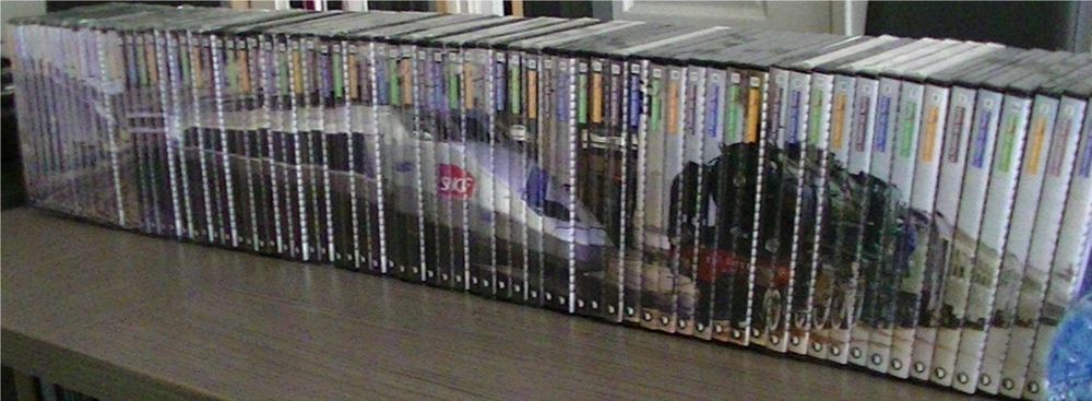  COLLECTION DE DVD ET DE REVUES &quot;PASSIONS DES TRAINS&quot; DVD et blu-ray