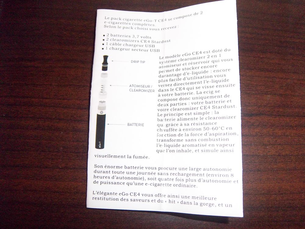 Kit cigarette &eacute;lectronique Matériel informatique