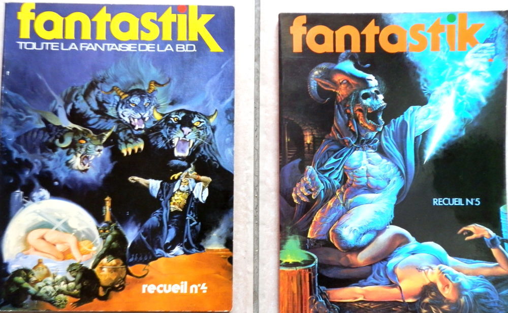 Recueils BD FANTASTIK Livres et BD