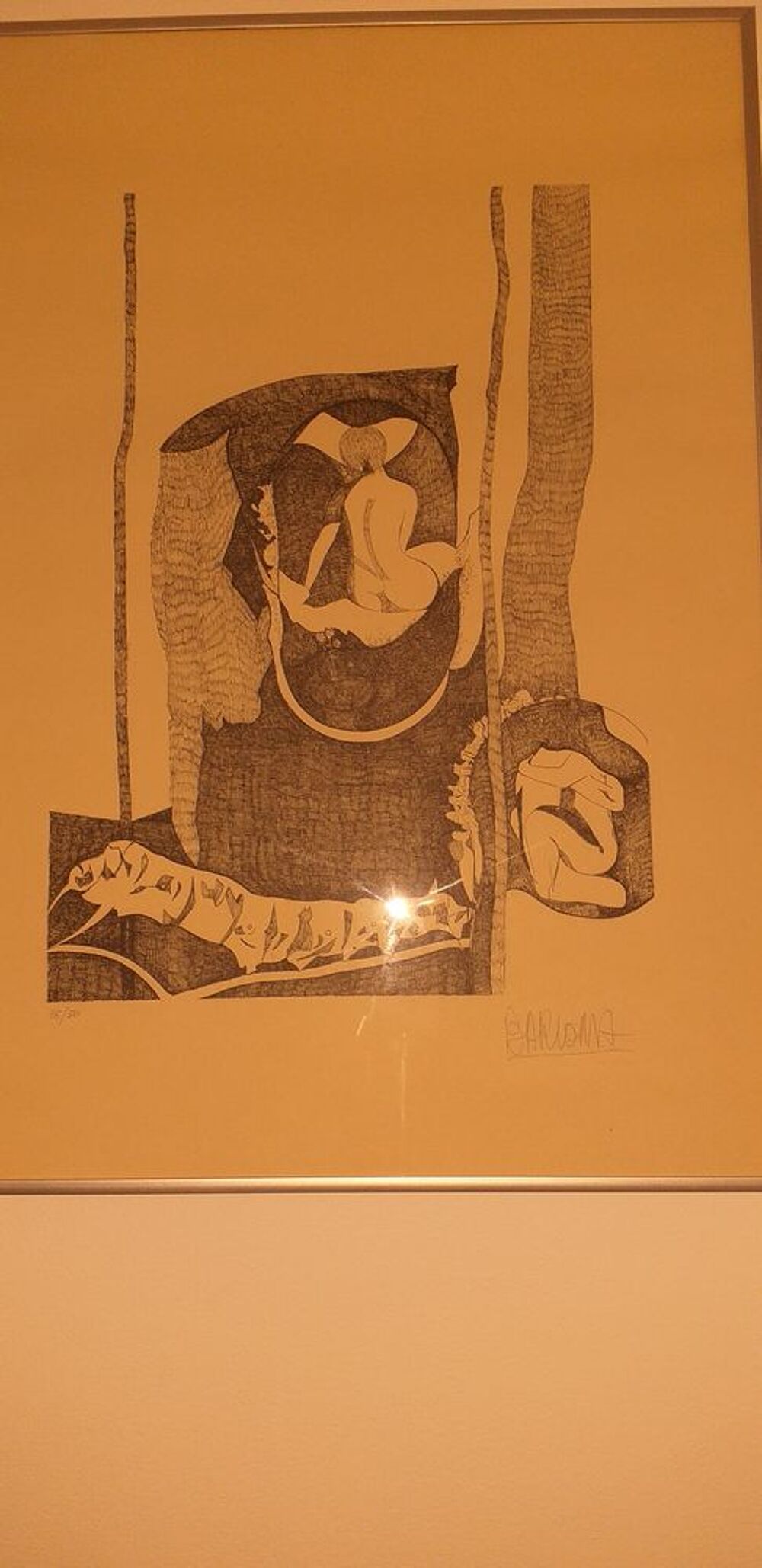 Lithographie BARIONA 