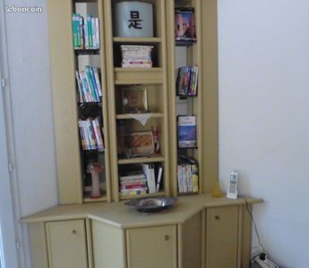 Biblioth&egrave;que + BAR de qualit&eacute; Meubles