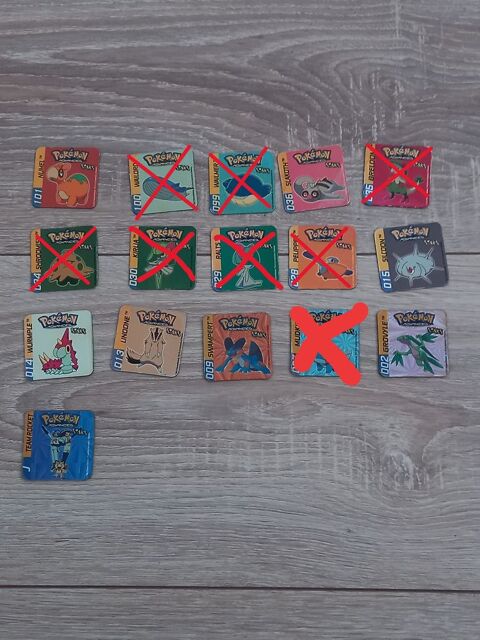 Lot de 8 magnets POKEMON pour collection Villiers (86)