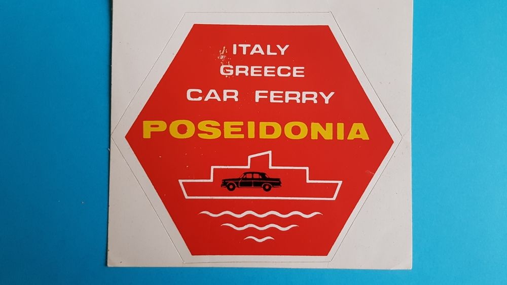 AUTOCOLLANT POSEIDONIA 