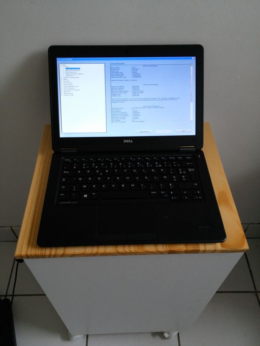 Dell E7250 Core i7-5600U-2,60 GHz Matériel informatique