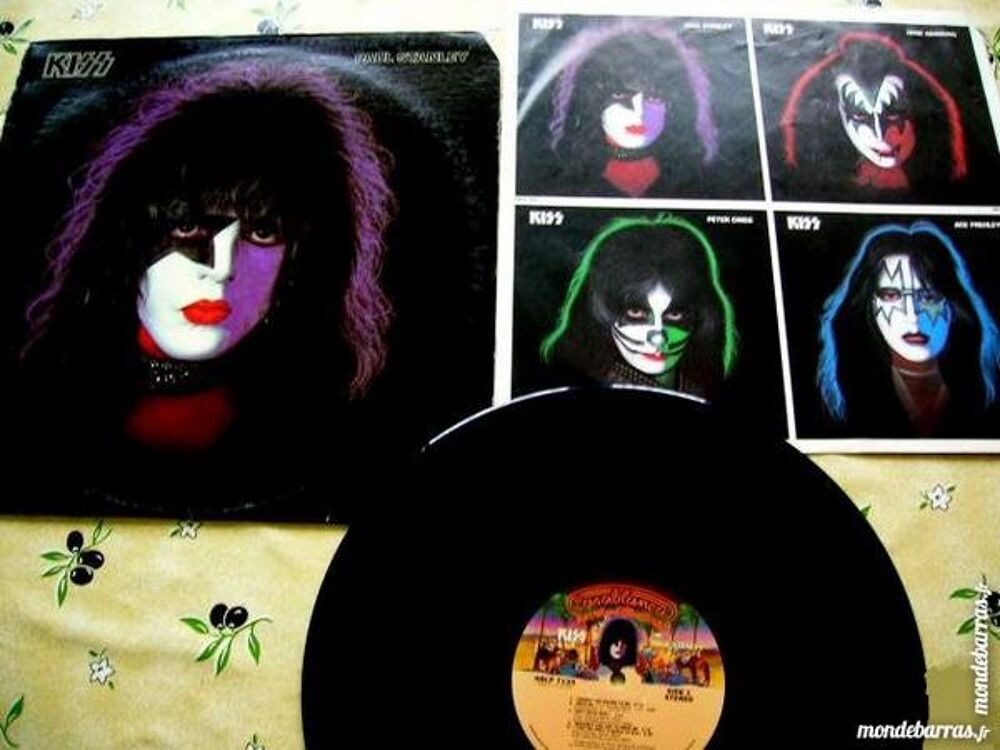 33 TOURS PAUL STANLEY - KISS - Solo -ORIGINAL USA CD et vinyles