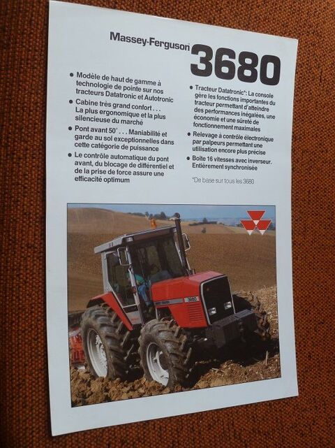 Prospectus MASSEY FERGUSON MF 3680 0 Marcilly-le-Hayer (10)