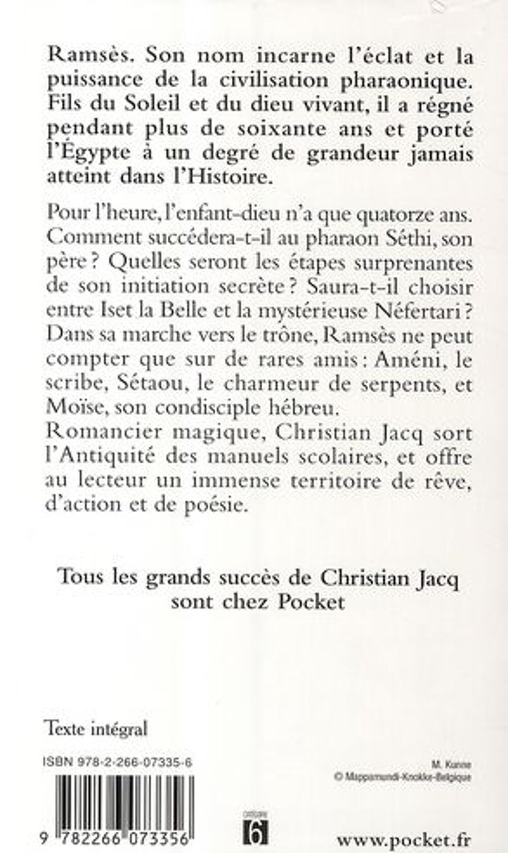 Rams&egrave;s - tome 1 Le Fils de la lumi&egrave;re Livres et BD
