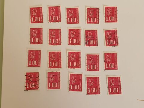 Timbre france Marianne de B�quet 1 f 1976- lot 0.60 euro ou 0 Marseille 9 (13)