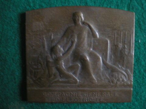 M�daille de la Compagnie G�n�rale d'Electricit�. 35 Caen (14)