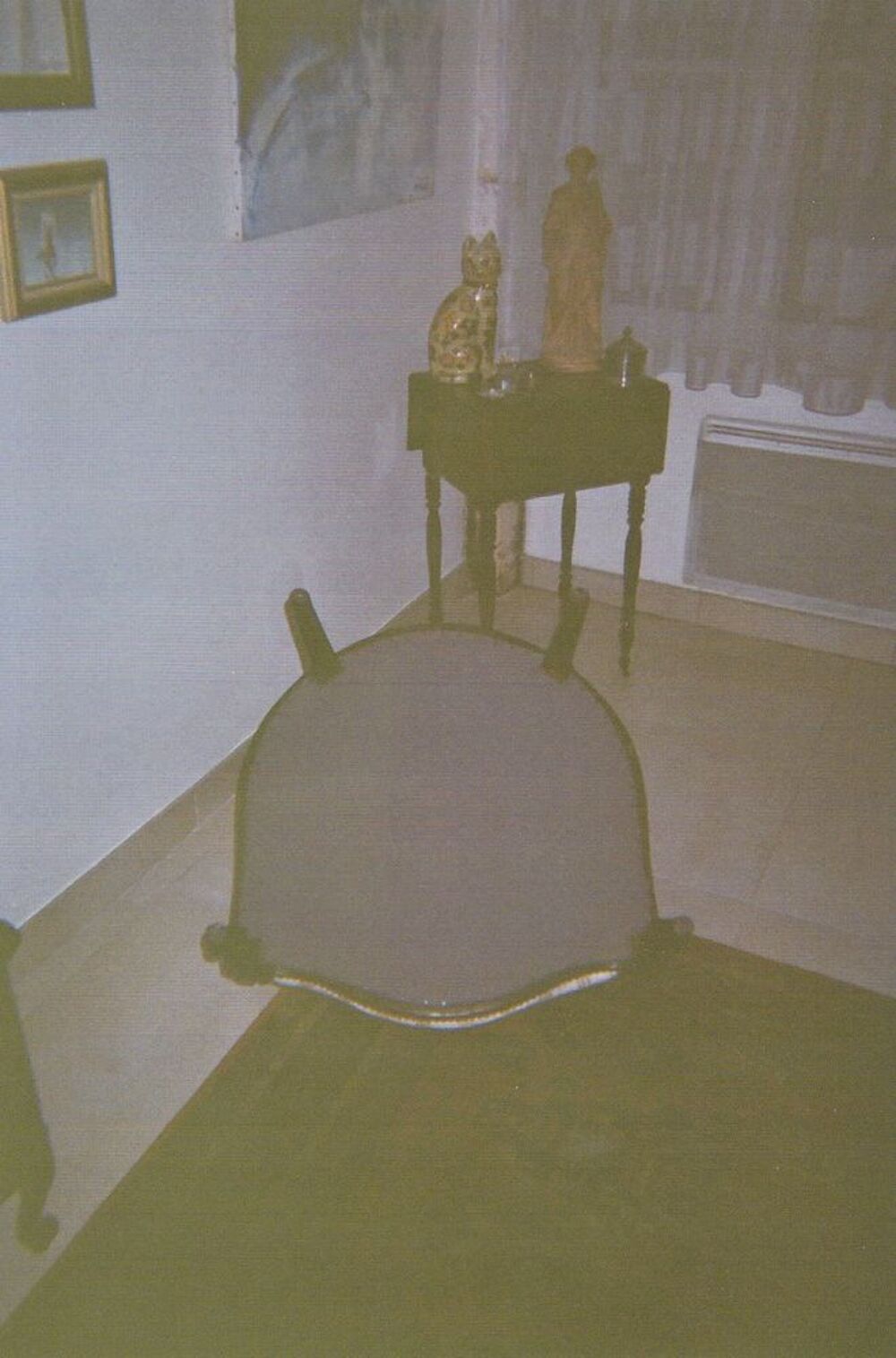 FAUTEUIL VOLTAIRE ASSISE MARQUISE FIN 19&egrave;me Meubles